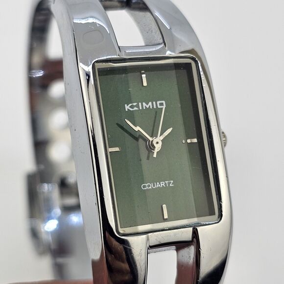 Kimio Women's Watch 20MM Gray Bracelet 5-6" New Battery Working READ DESCRIPTION - Picture 7 of 15